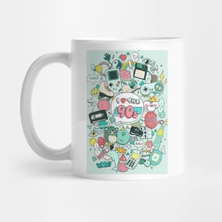 I love The 90's Mug